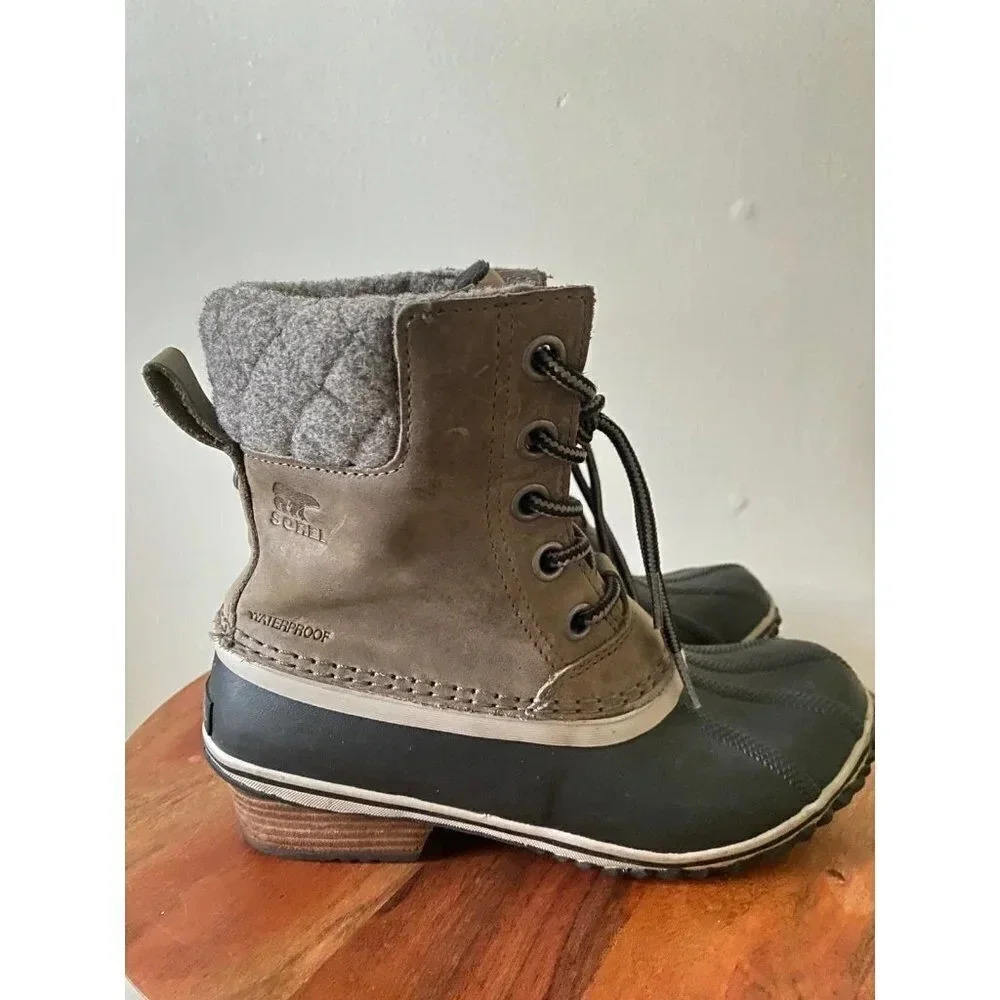 Sorel Boots Women’s 6 Slimpack ll Lace Snow Boot - Picture 4 of 8